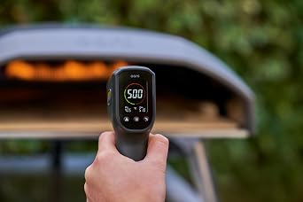 Ooni Digital Infrared Thermometer Gun - Instand Read Digital Thermometer with LCD Display ، للطبخ الداخلي والخارجي ، مقياس حرارة ليزر الشواء