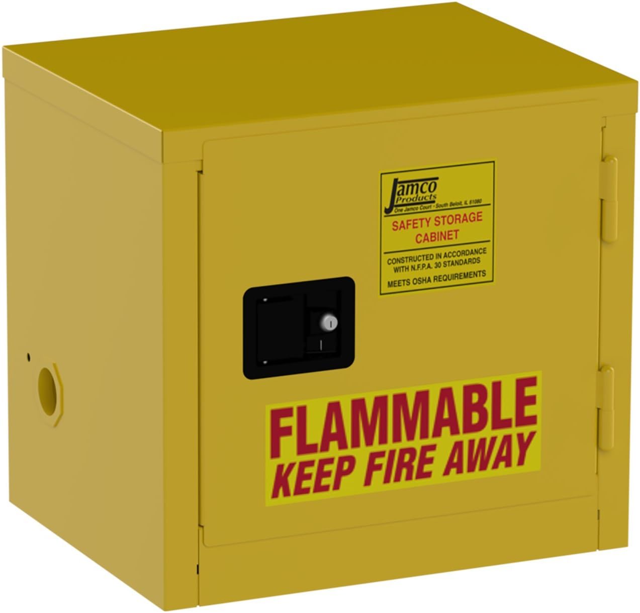 Jamco Products Inc BJ06YP 6 Gallon Self Close Safety for
