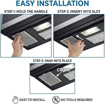 Microwave Filter Set for GE JVM7195SK6SS,JVM7195EK5ES, JNM7196DK5BB,JVM7195DK5WW, PNM9216SK5SS,JNM7196SK6SS (grease and charcoal filter)