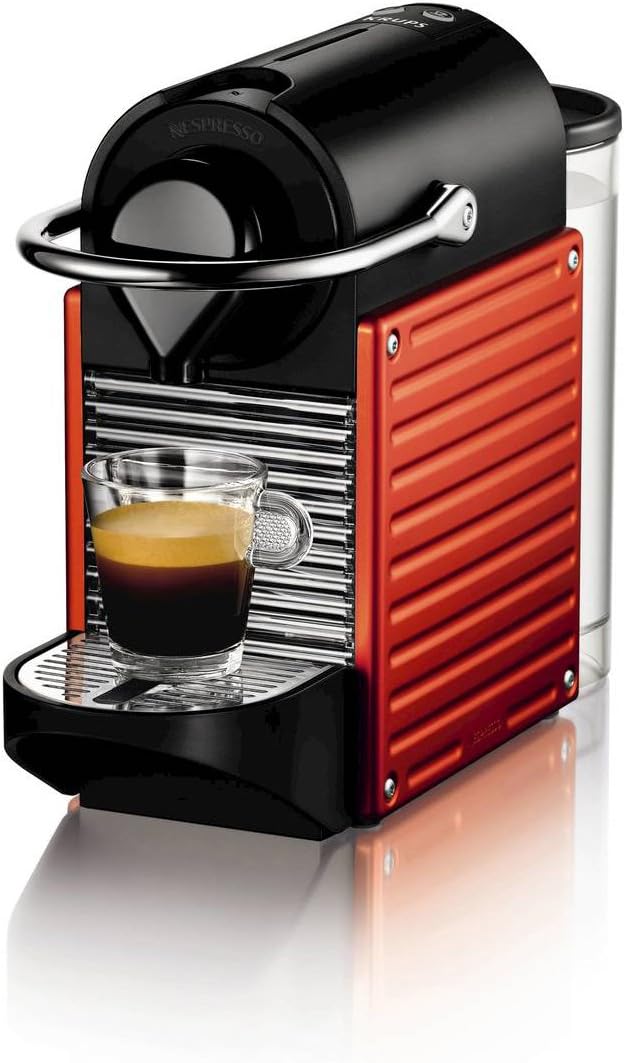 KRUPS Nespresso Pixie Coffee Machine, Electric Red Buy Online at Best