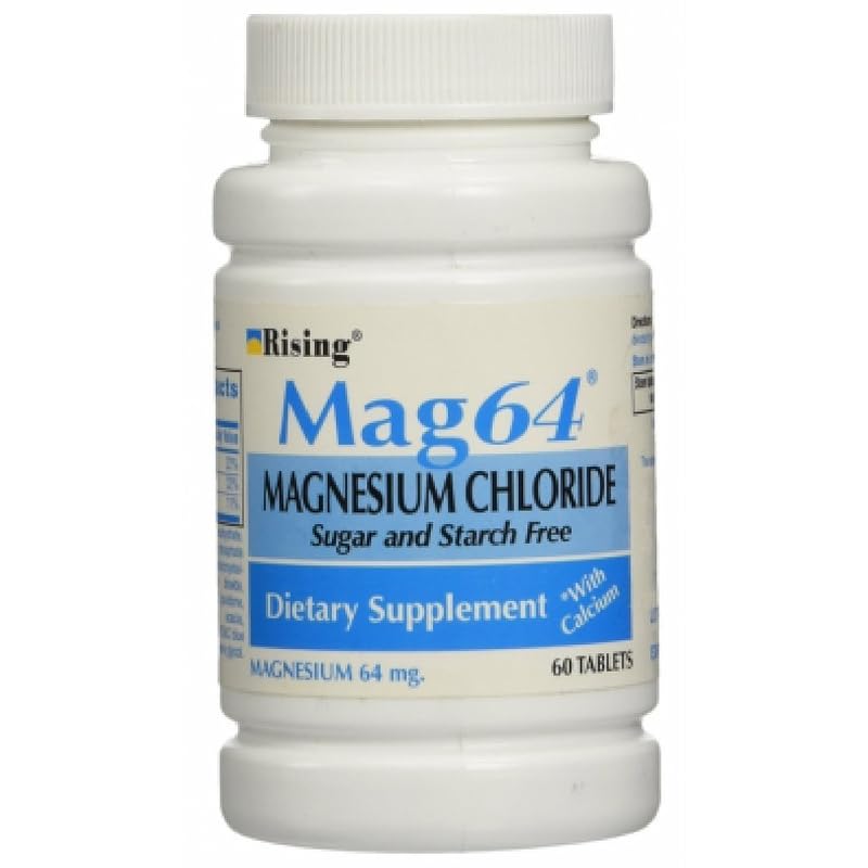 Rising comprimidos de cloreto de magnésio 64 mg, 300 comprimidos