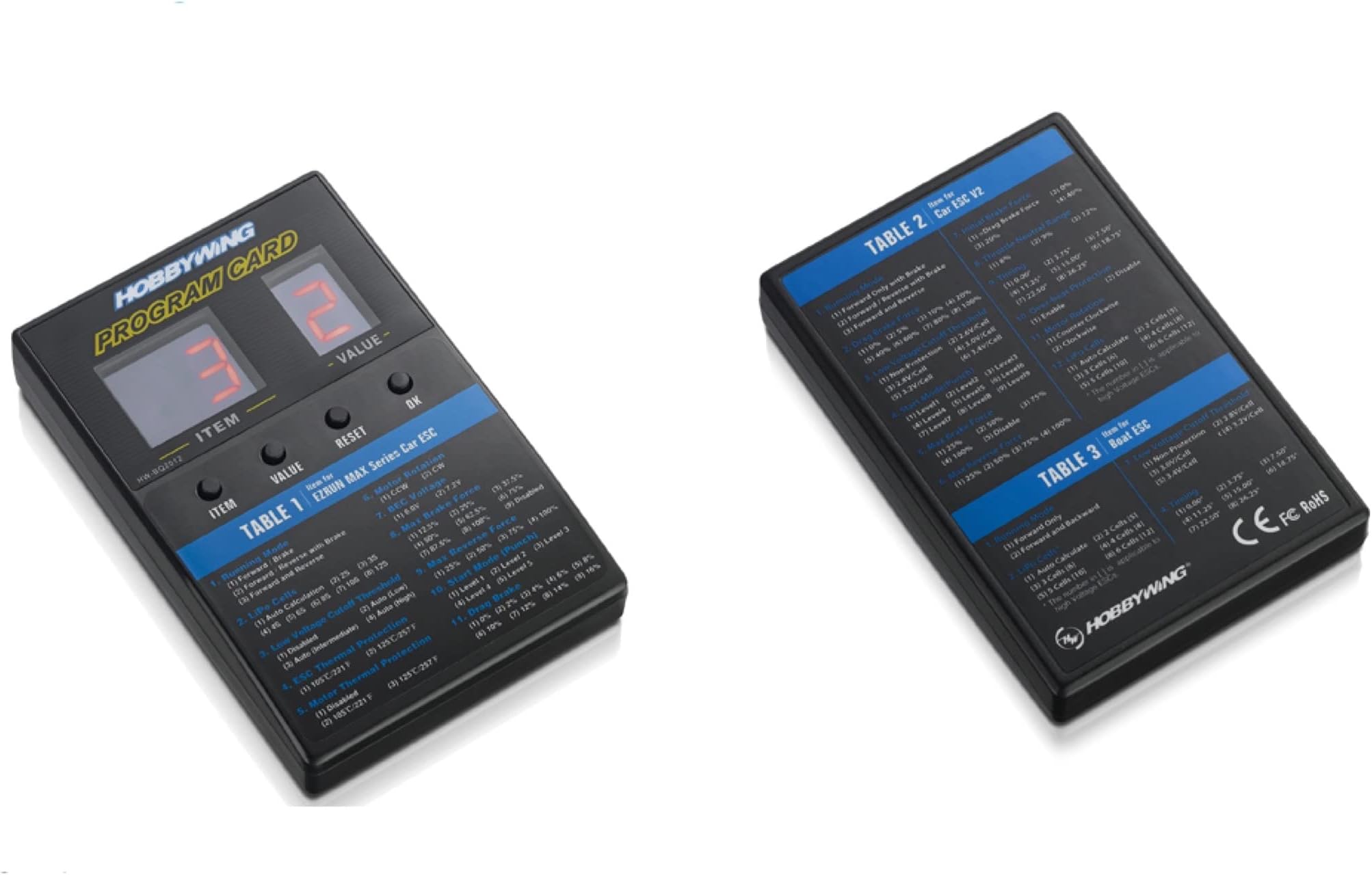 Hobbywing LED Programme Box for EZRUN and XERUN ESC