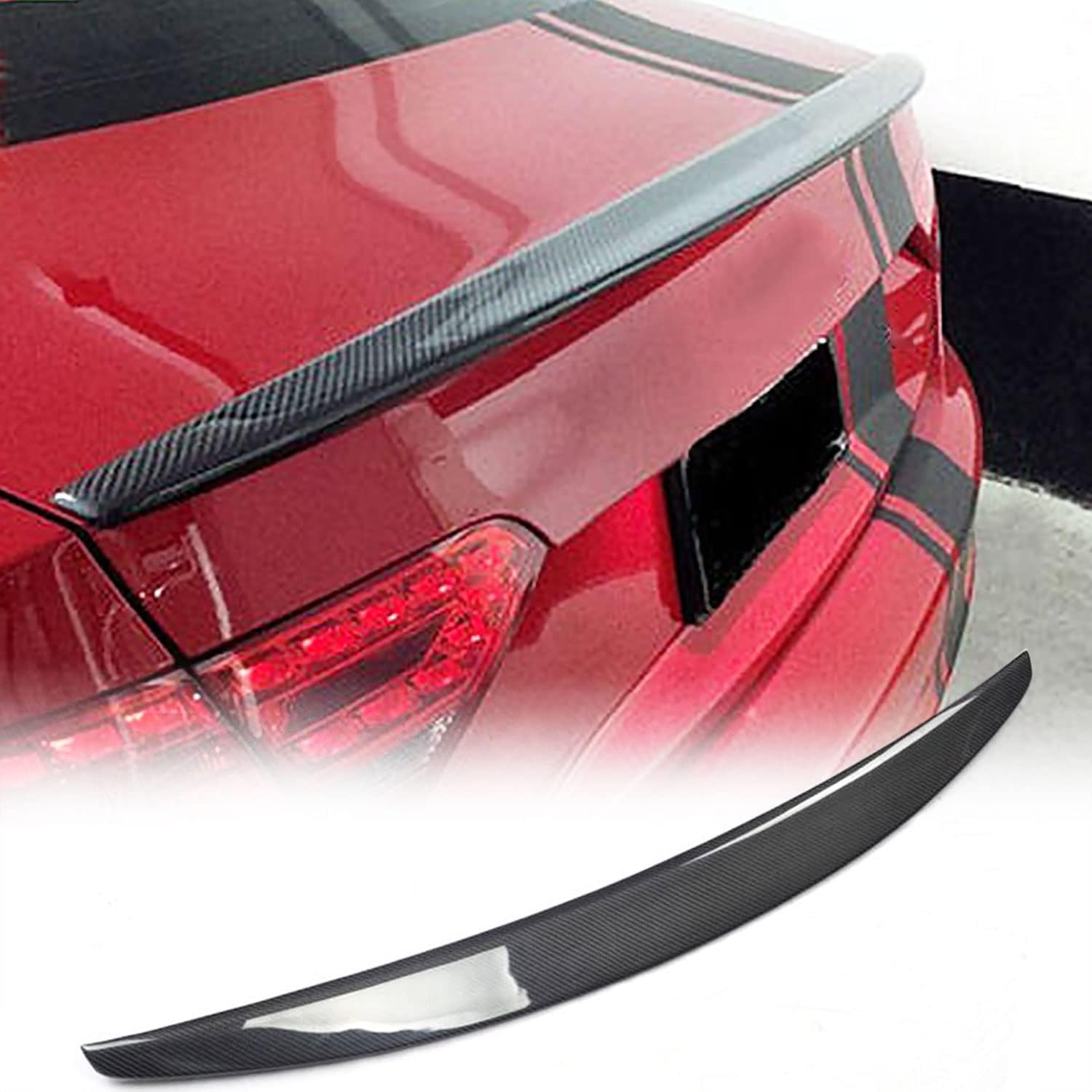 Carbon Fiber Trunk Spoiler Fits for Audi A5&A5 Quattro Coupe 2-Door 2008-2016 Factory Outlet Rear Boot Lid Highkick Tail Wing lip