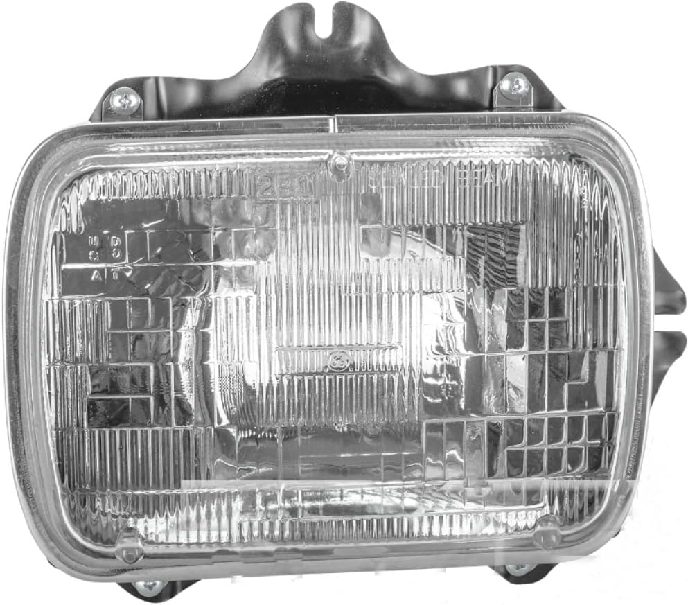 For Toyota 4Runner 1990 1991 Headlight Driver and Passenger Side Pair Clear Lens | Sealed Beam | Standard | Metal, Glass | TO2500112, TO2501114 | 81150-89150, 81110-89150