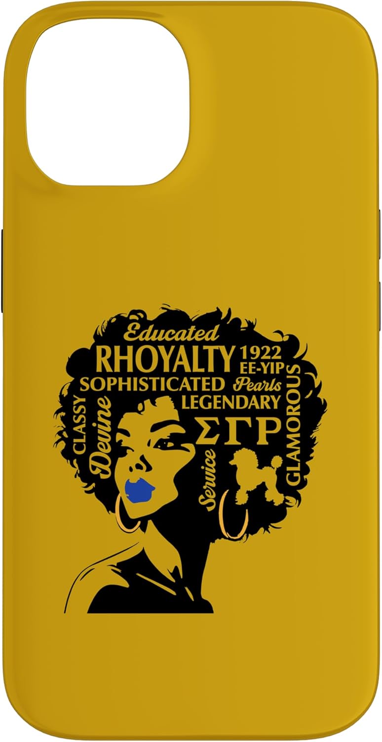 Sigma Gamma Rho Sorority Paraphernalia, Sigma Gamma Rho HBCU Case for iPhone 12/12 Pro