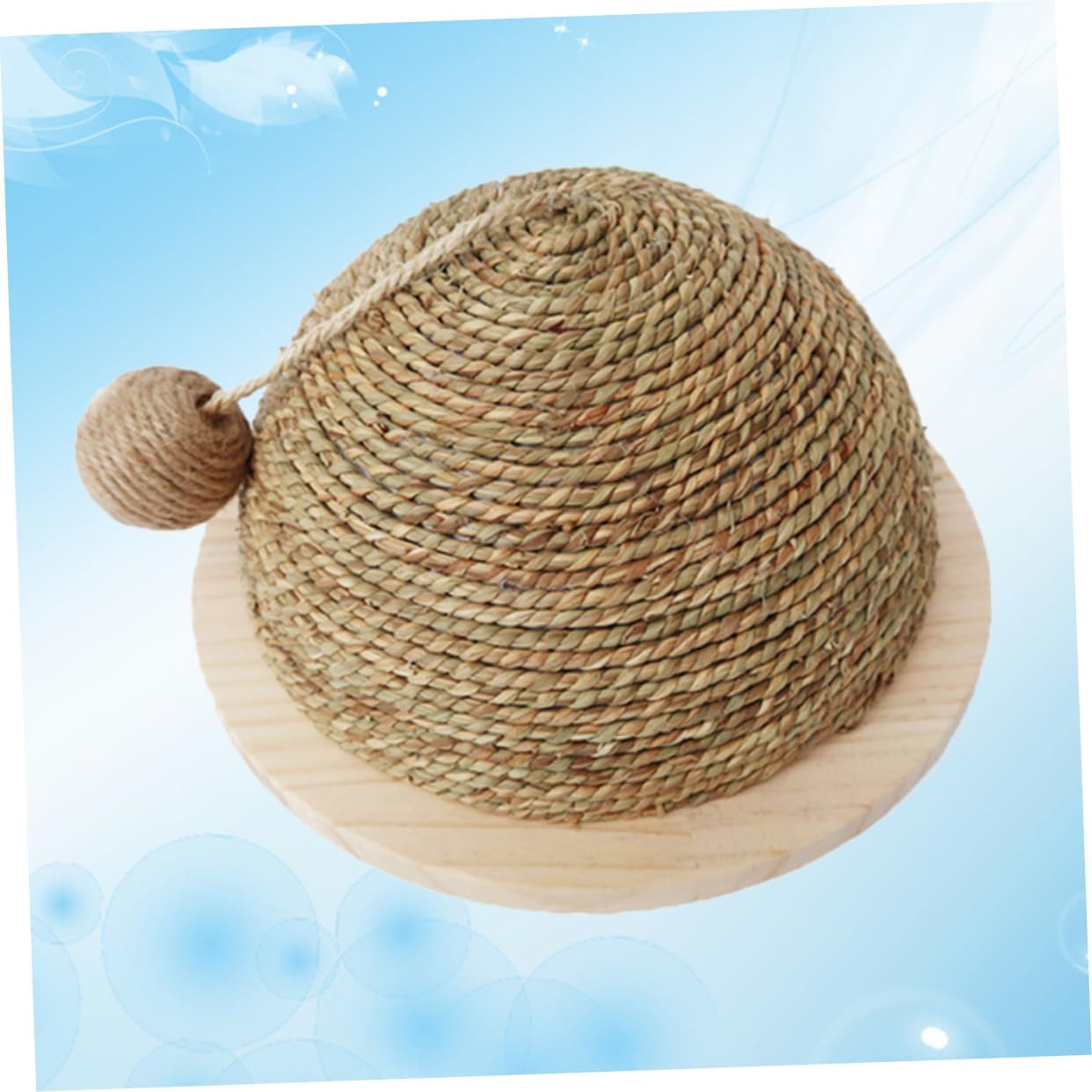 Yardwe Interactive Cat Scratching Post Catching Ball Toy Climbing Frame Pet Activity Toy Indoor Cat Entertainment