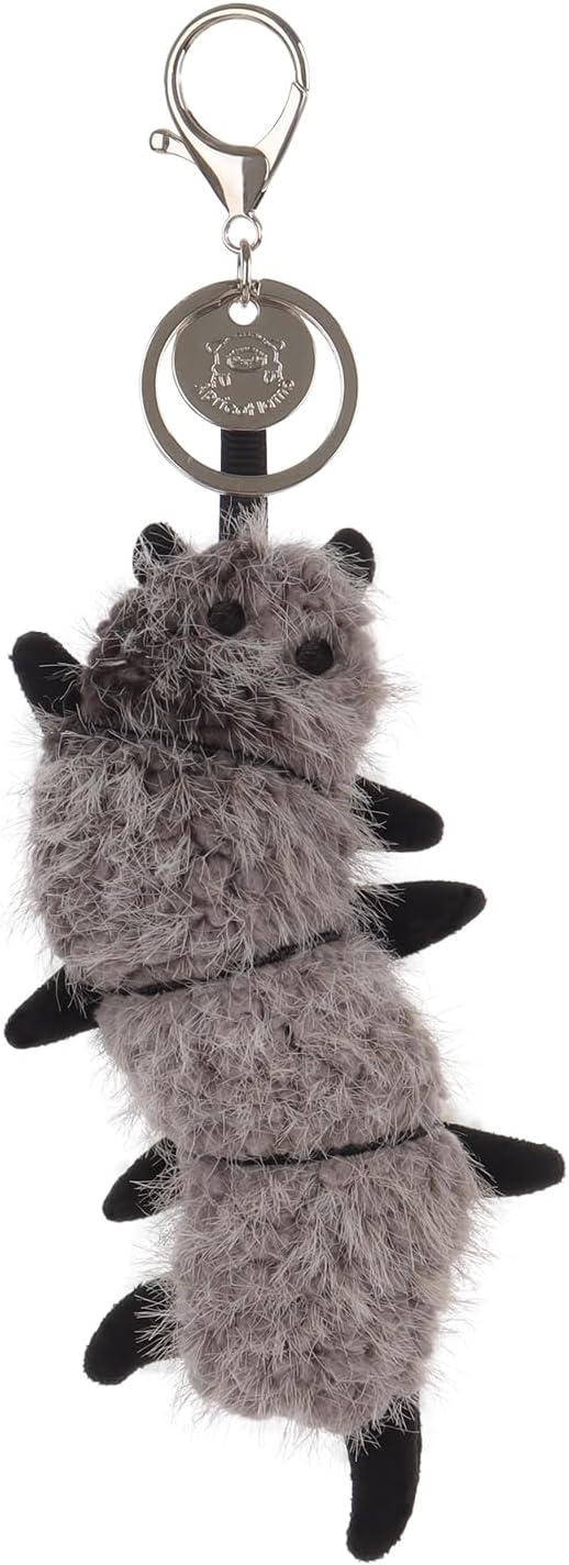 Apricot Lamb Devil Centipede Cute Keychain, Soft Stuffed Plush Keychain Toys for Kids’ Backpack, Purse, 5.2 Inches