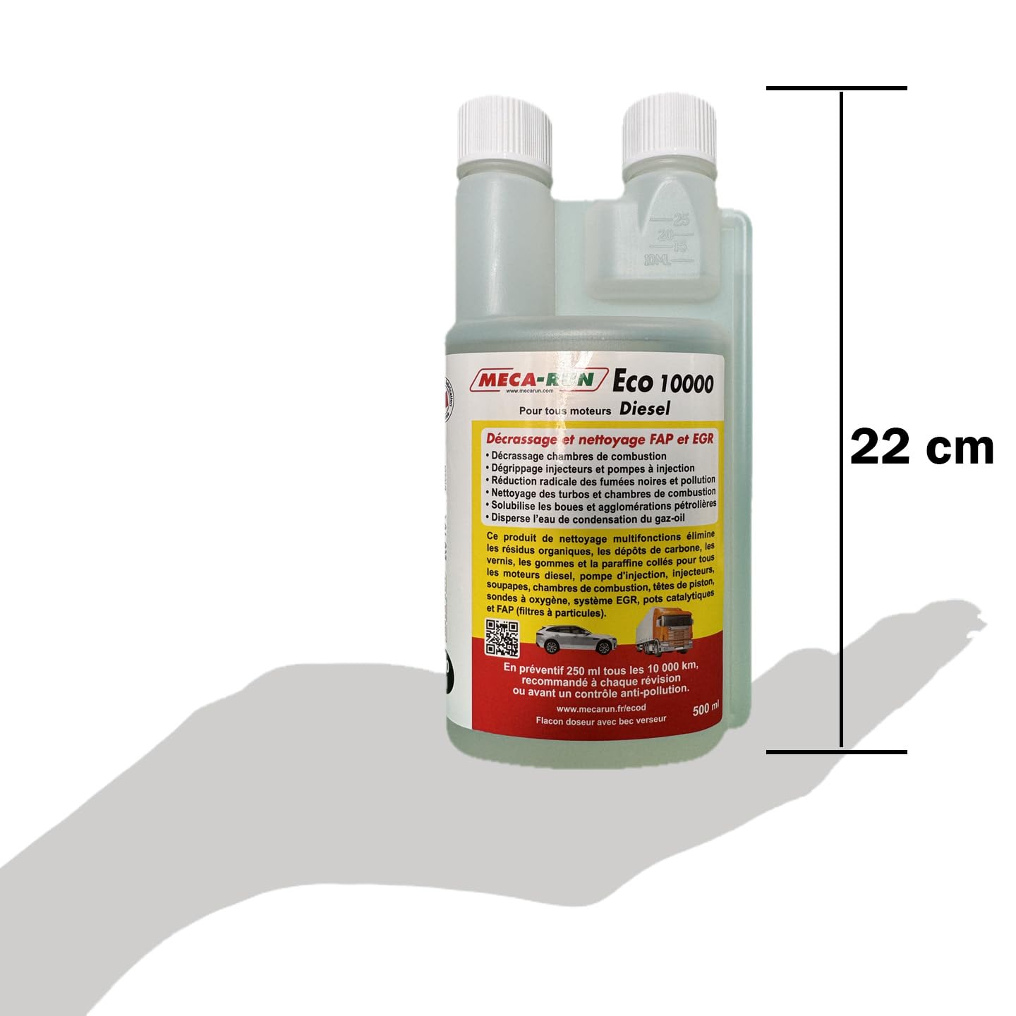 Mecarun ECO 10000 Diesel anti encrassement 500ml