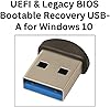Bootable UEFI & Legacy Windows 10 Recovery USB Drive – USB-C 3.0 Flash Drive for Repair, Reinstall, and Fresh Install