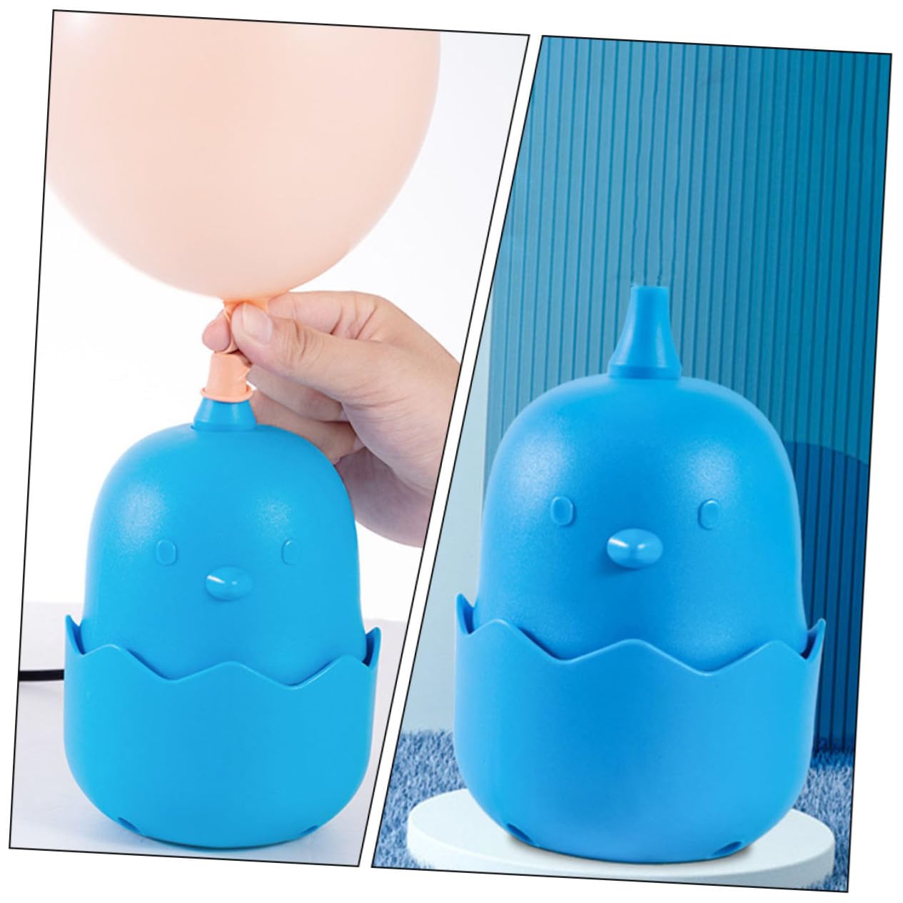 Pompa Elettrica per Palloncini Atmosfera Natalizia Blu 400W AC220-AC240 V
