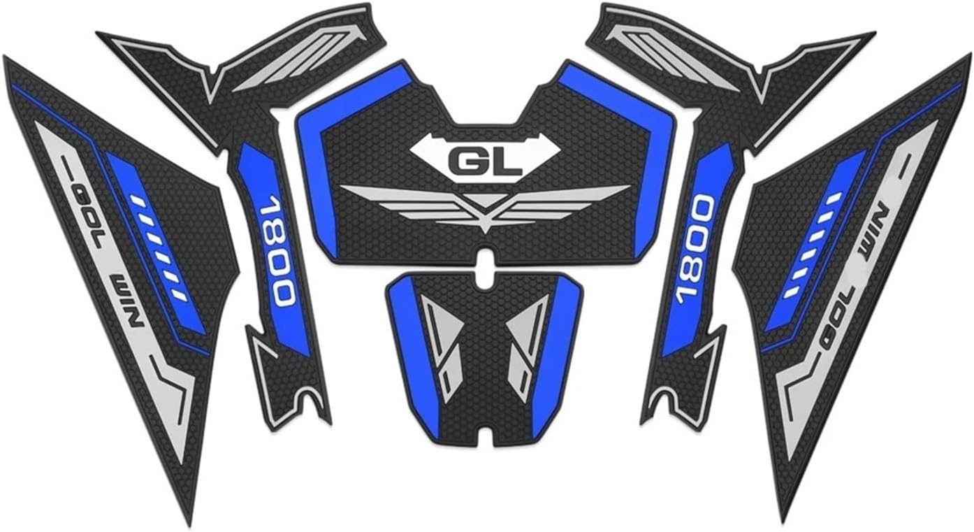 Motorcycle Tank Sticker for H&ON&DA Goldwing GL1800 2018-2025 Motorcycle Side Fuel Tank Pad Stickers Decal Gas Knee Grip Traction Protector.