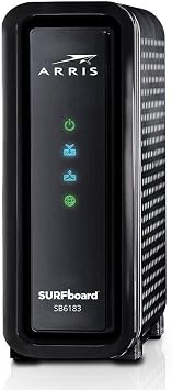 ARRIS SURFboard mAX Pro 16x4 DOCSIS 3.0 Cable Modem, approved for Cox, Spectrum, Xfinity & more