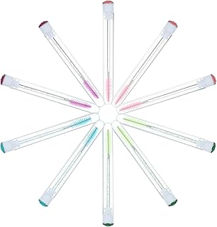 Cabilock 10pcs Crystal Handle Mascara Wands w...