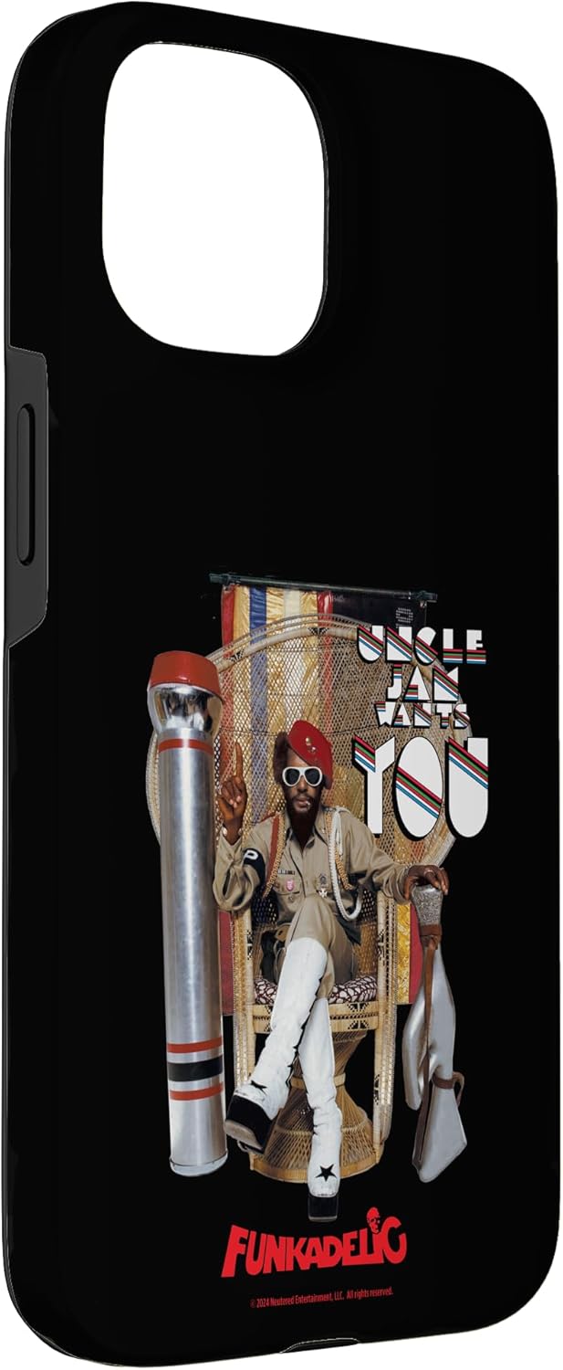 George Clinton Parliament Funkadelic Uncle Jam Wants You Case for iPhone 15