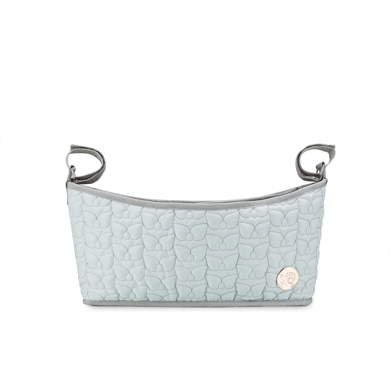 Lmbabter Stroller Hanging Bag with Wet Bag- Baby Diaper Bag Stroller Organizer Caddy Portable Stroller Storage Pouch for Outdoor (Blue)