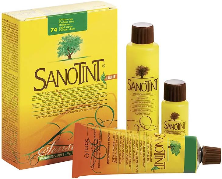 Sanotint Light - Light Brown 74 - PPD & Ammonia Free