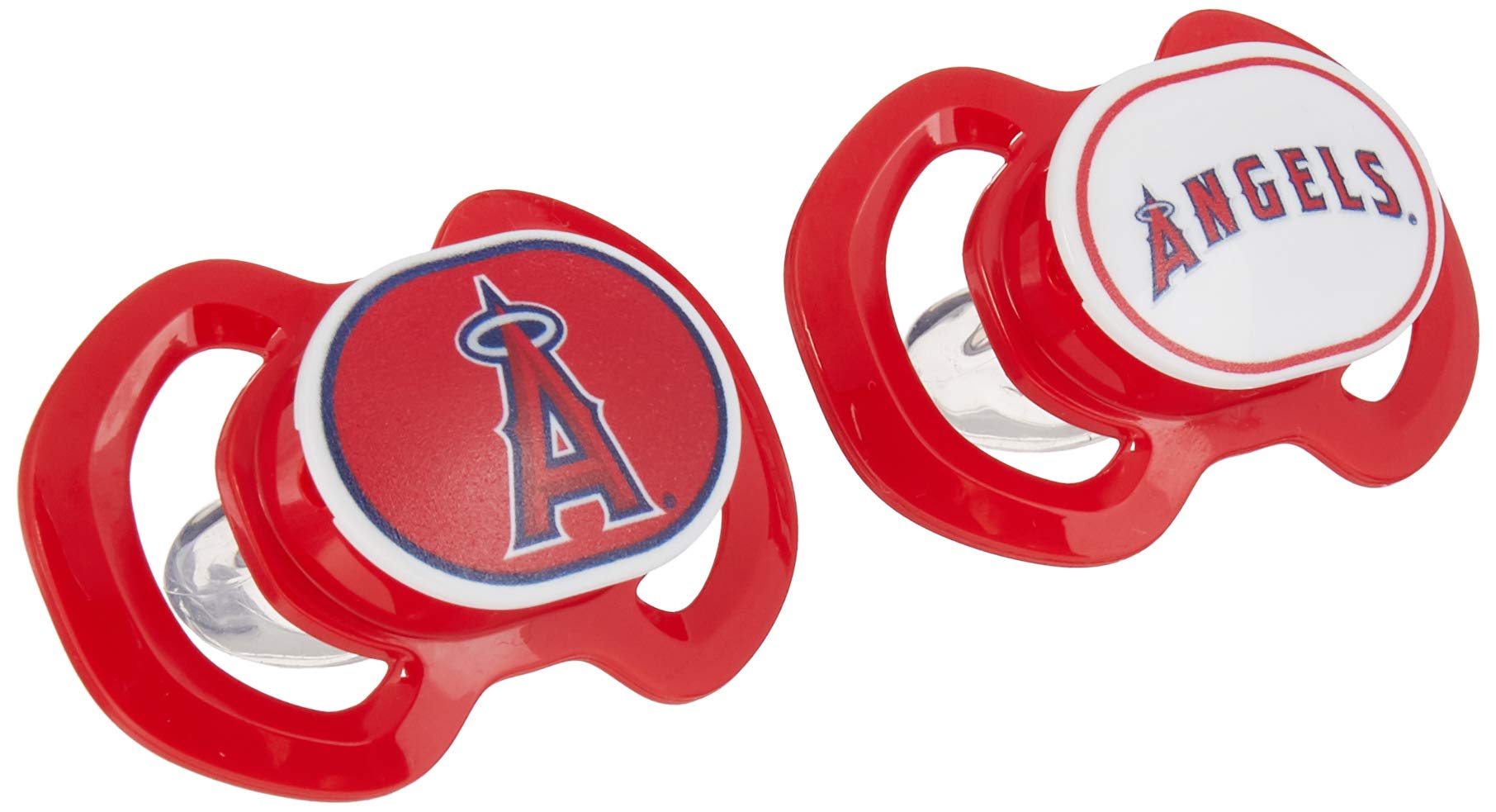 MasterPiecesBaby Fanatic 2-Piece Gen. 3000 Pacifier, Los Angeles Angels