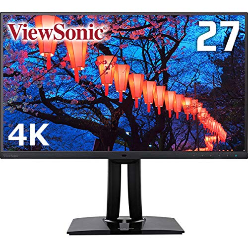 ViewSonic 液晶ディスプレイ VP2785-4K AdobeRGB 99%カバー 27型 4K IPSカラーマネージメントディスプレイ