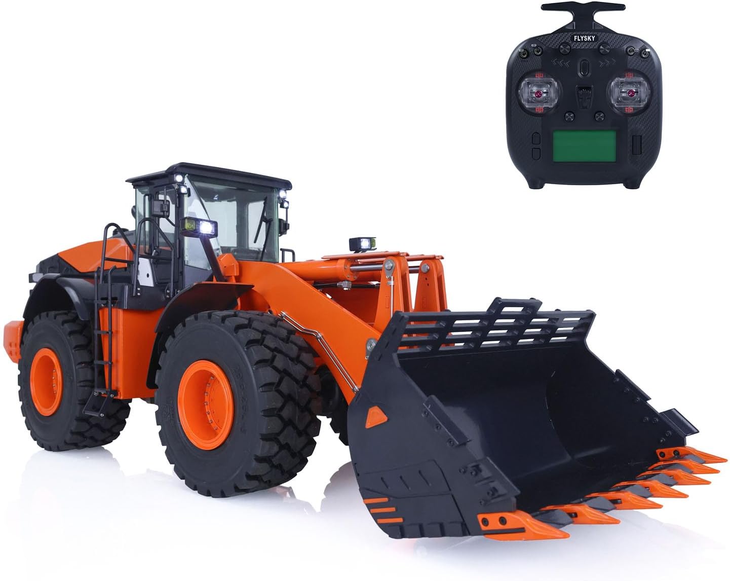 JDM RC Hydraulic Loader 1/14 for JDM-198 ZW370 Construction Vehicles Models RC Heavy Equipment