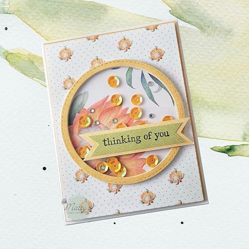Miniatura 8 de Matty's Crafting Joy Floral Grace - Bloc de papel de cartulina de doble cara de 12 x 12 pulgadas, 24 unidades, diseño floral