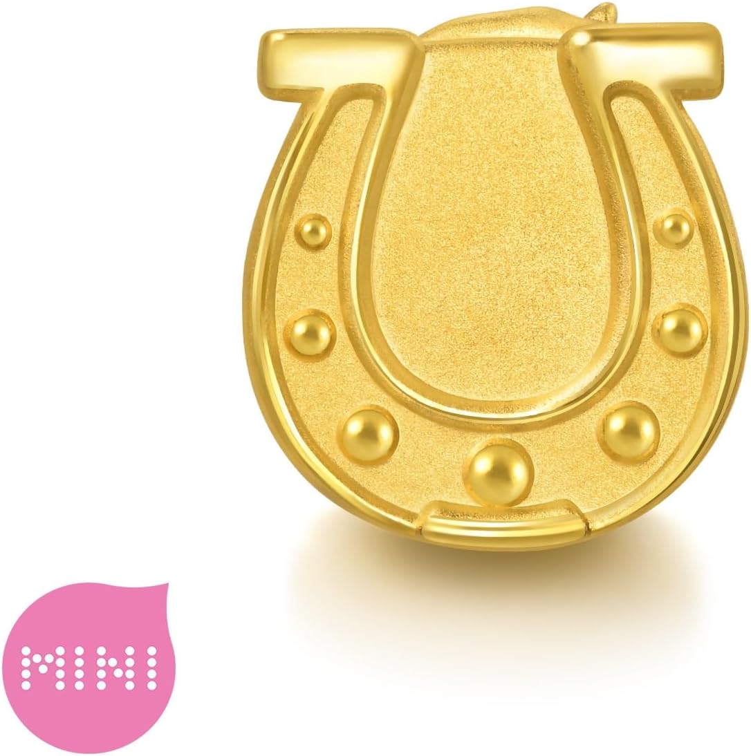 CHOW SANG SANG 999 Gold Charme Horse Charm Bracelet for Women & Men 17cm 96063C