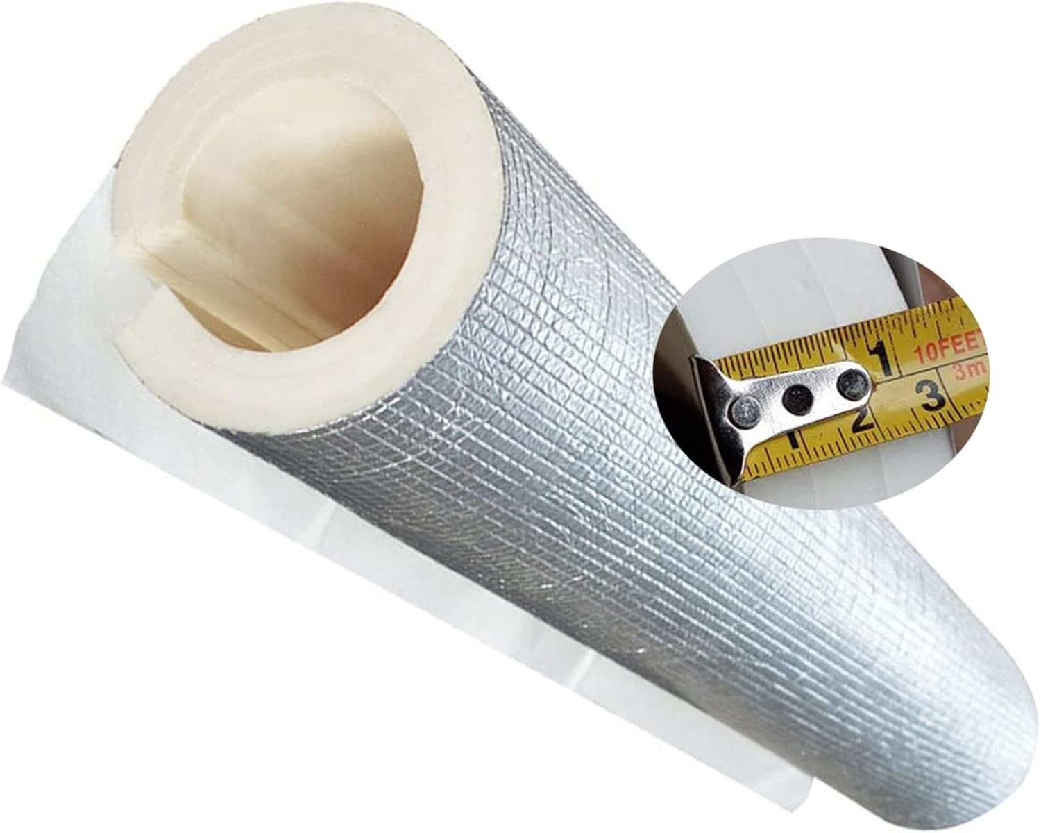 Rohrisolierung Polyethylen - Frostschutz Schaumstoffschlauch ID43mm X T20mm Für Wasserleitungen