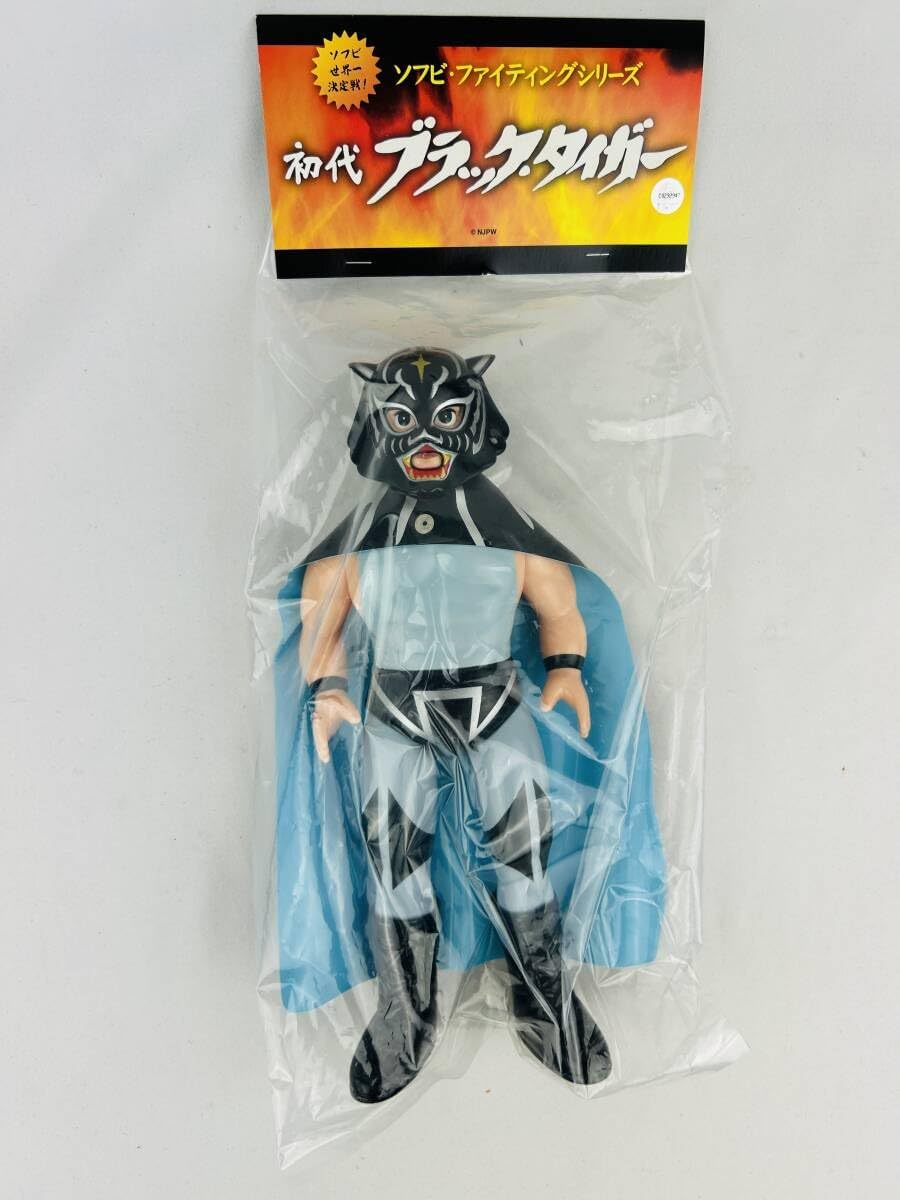 初代 ブラックタイガー ソフビフィギュア 初代ブラックタイガー ソフビ