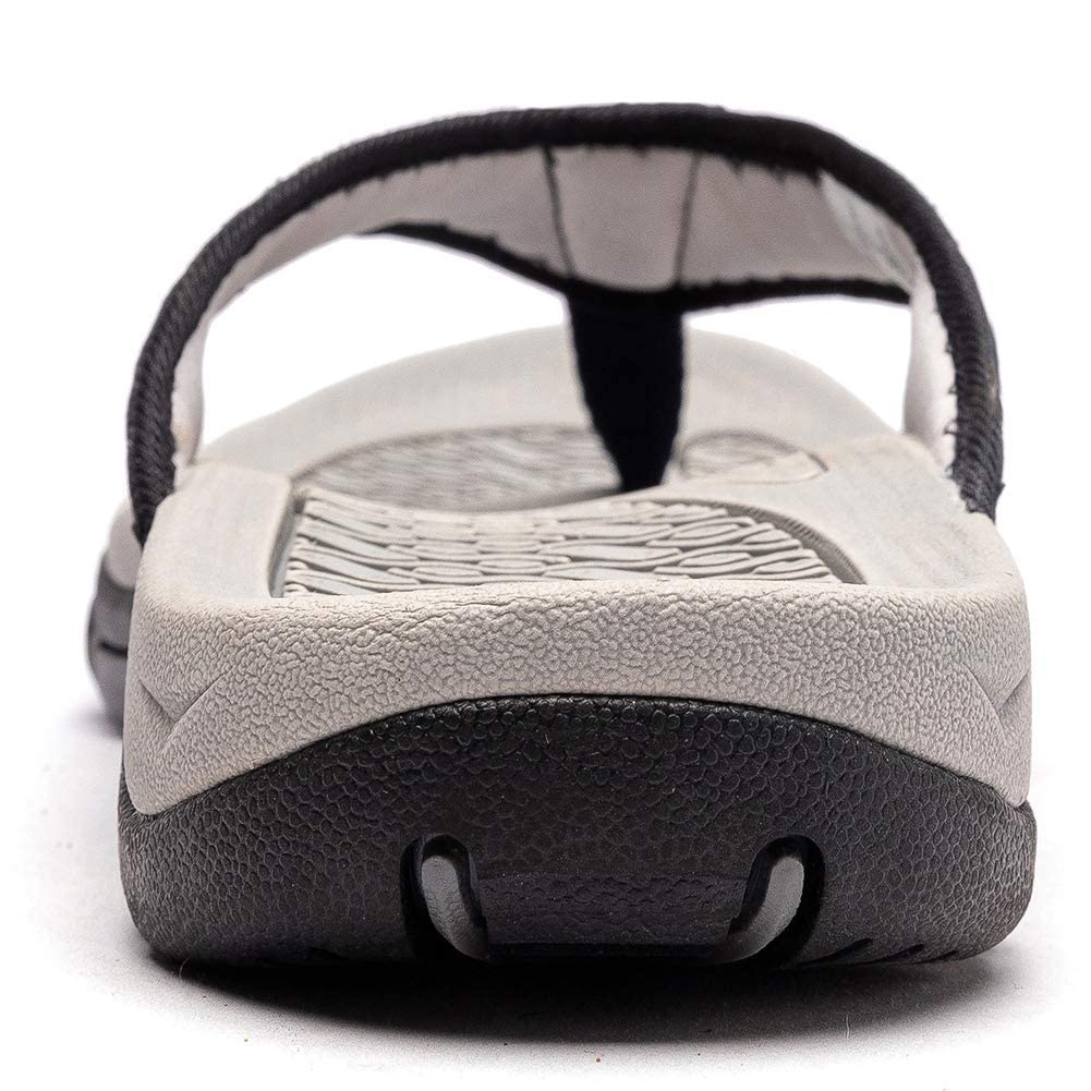 ChayChax Infradito Uomo Scarpe da Spiaggia e Piscina Antiscivolo Sandali Sportivi Pantofole Ciabatte da Mare Gomma Suola per Sostegno dell'Arco