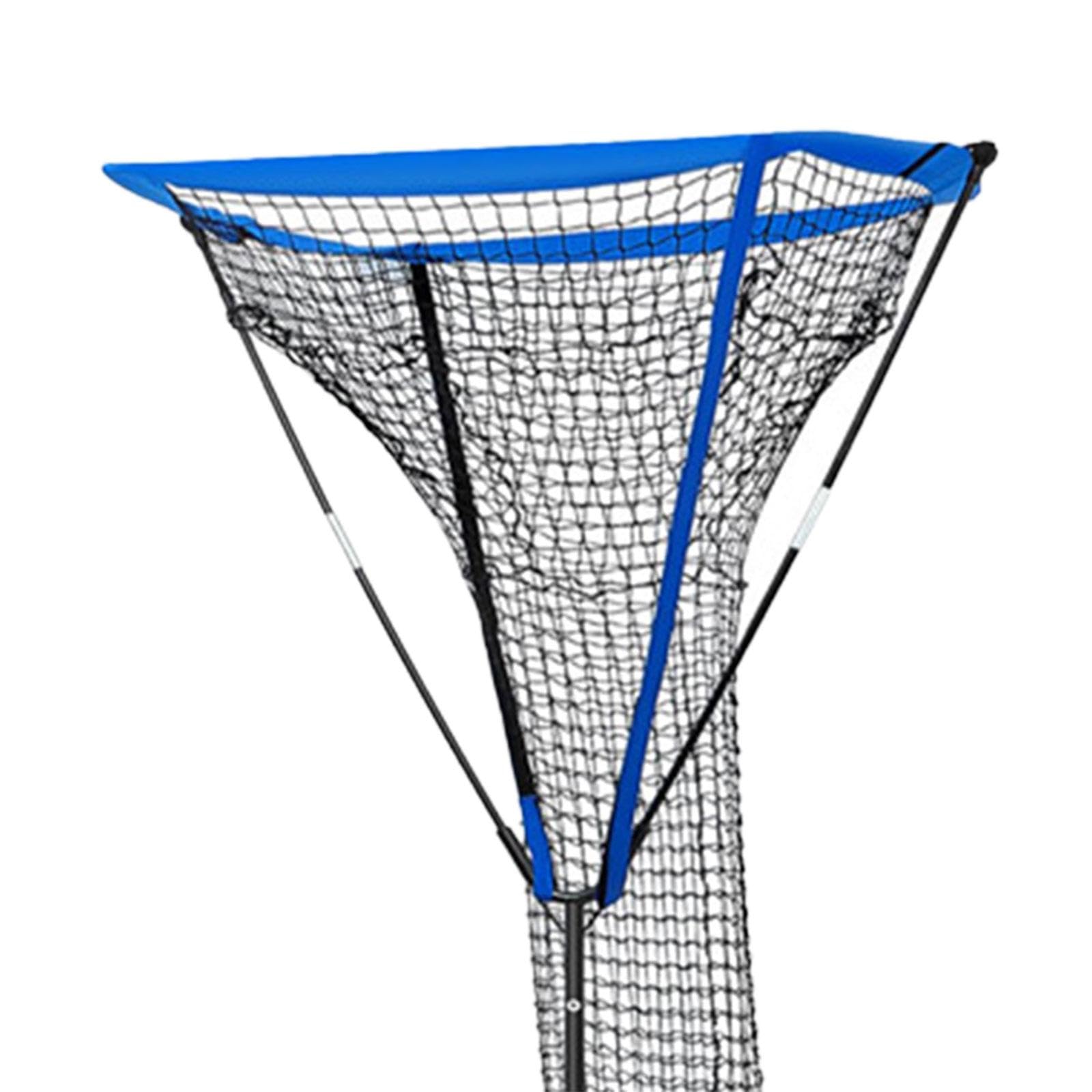 Vaveren Volleyball Setter Trainer Net Volleyball Training Equipment with Carry Bag Sturdy Footed Base Adjustable Height for Yard Park