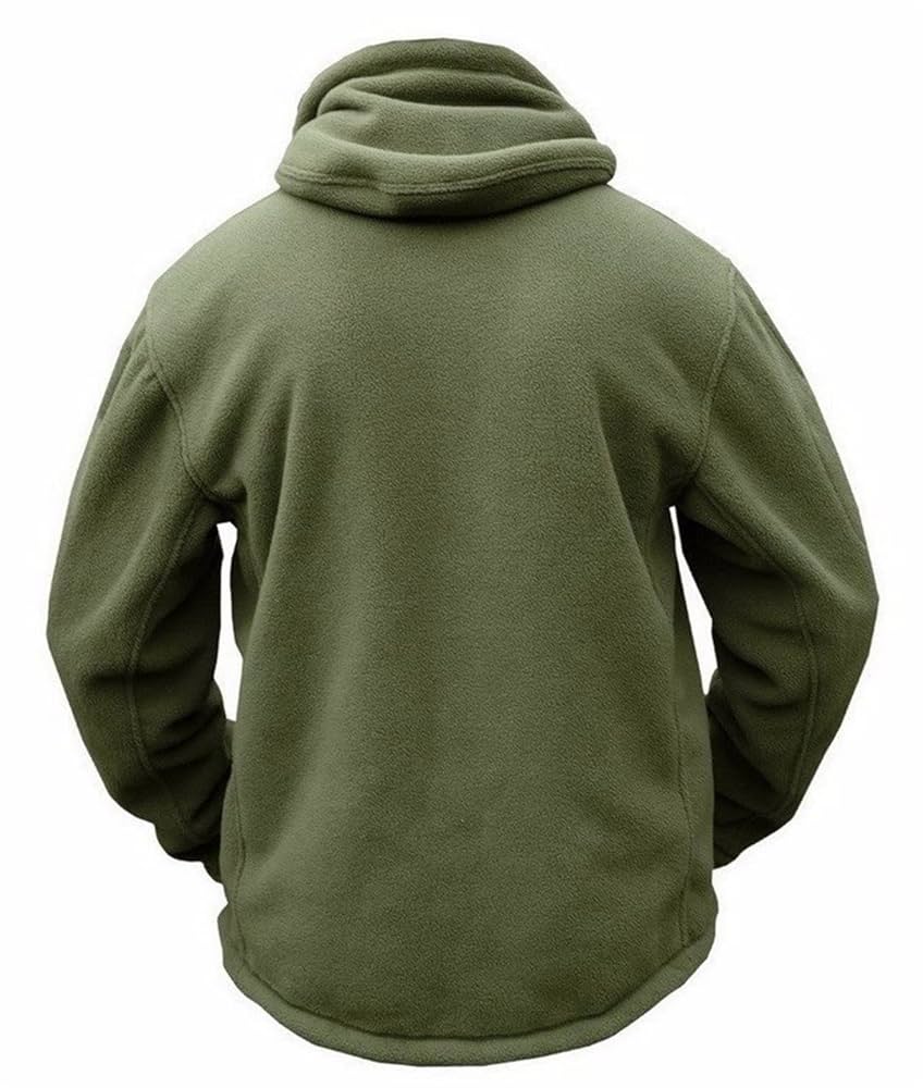 Amazon.com: Winter Thermal Fleece Tactical Jacket Outdoors
