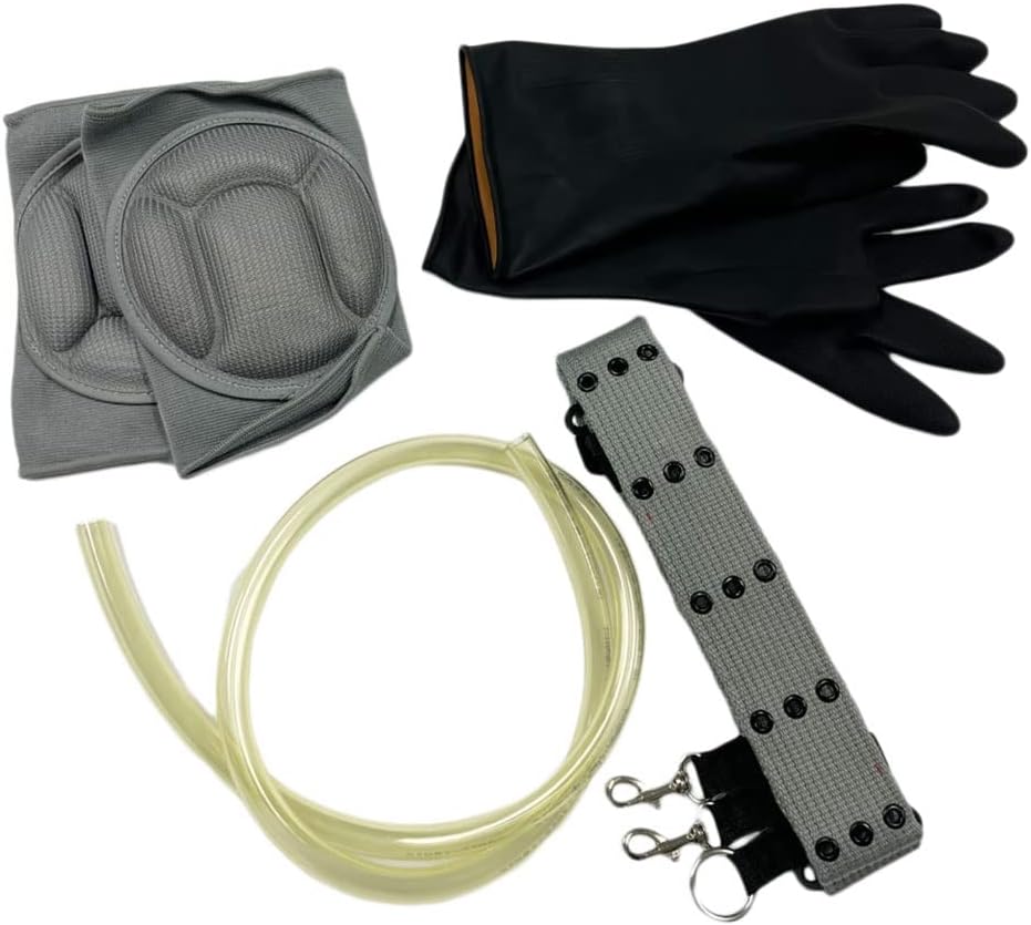 Ghost Ghoul Hunter Gloves and Belt Set Buster Halloween Costume