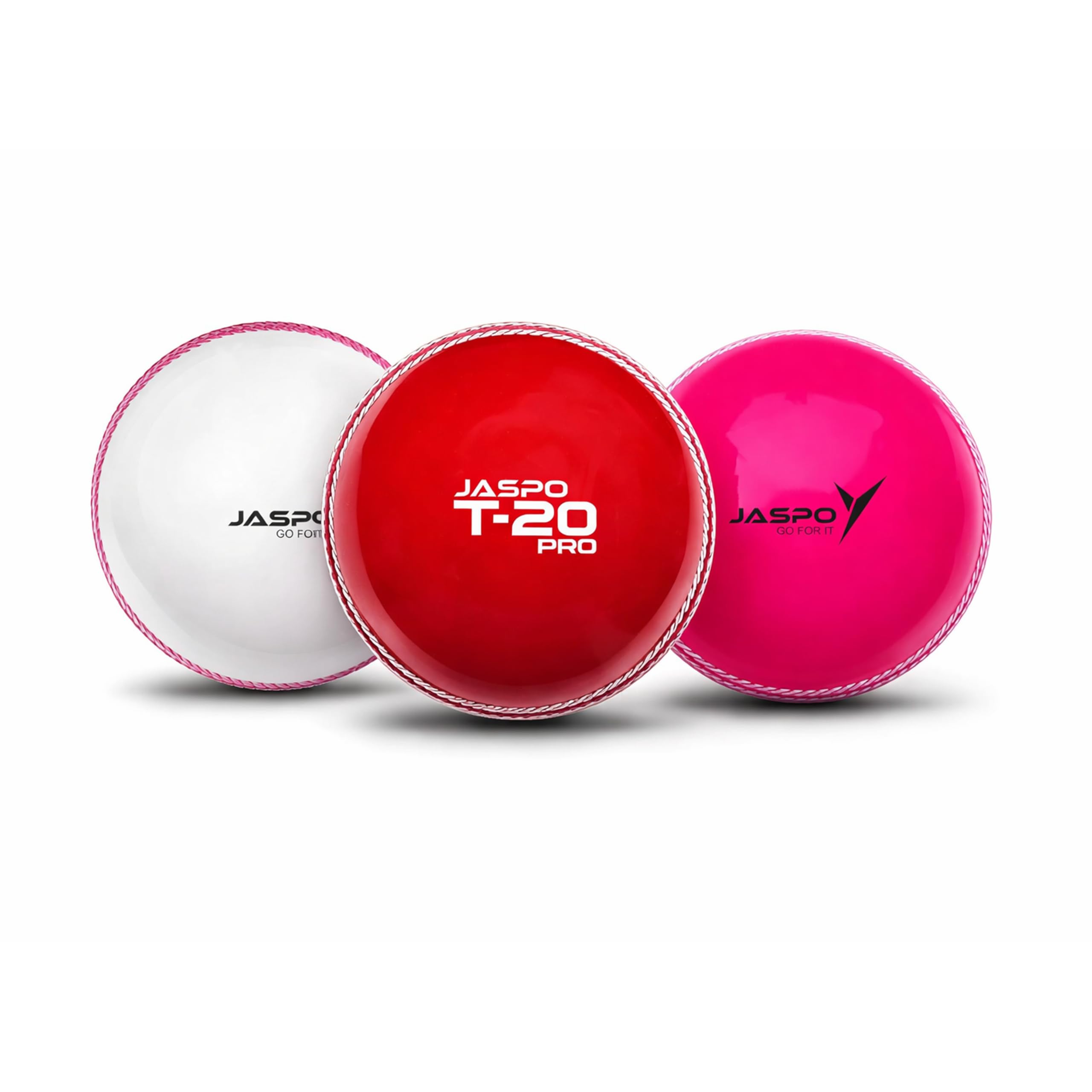 [G-RAPシールド] JACK BALL - Young Trends... jaspo T-20 Pro PVC Soft Cricket Balls 110 Gm (Multicolour) - Pack