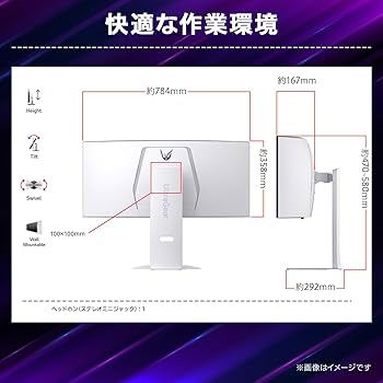 LG ゲーミングモニター UltraGear OLED 34GX90SA-W 45GX90SA-B | モニター | LG JP