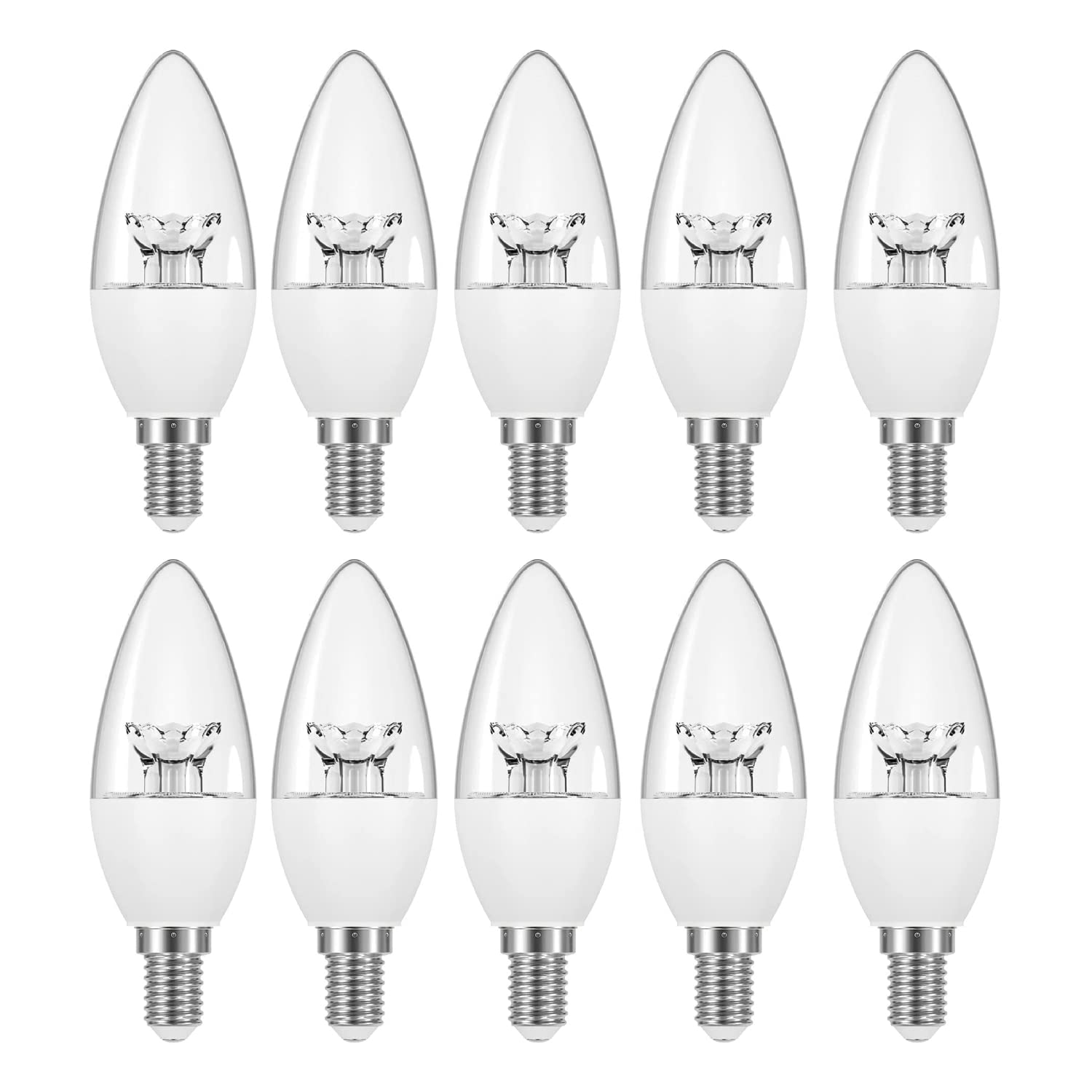 Buy OSRAM E14 Bulb LED Value Classic B Clear 4.9 W Warm White Candle
