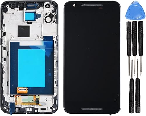 TRADER For Google Nexus H790 H791 Black LCD Display and Glass Touch Screen Digitizer with Frame Assembly Replacement with Tools TRADER For Google Nexus H790 H791 Black LCD Display and Glass Touch Screen Digitizer with Frame Assembly Replacement with Tools