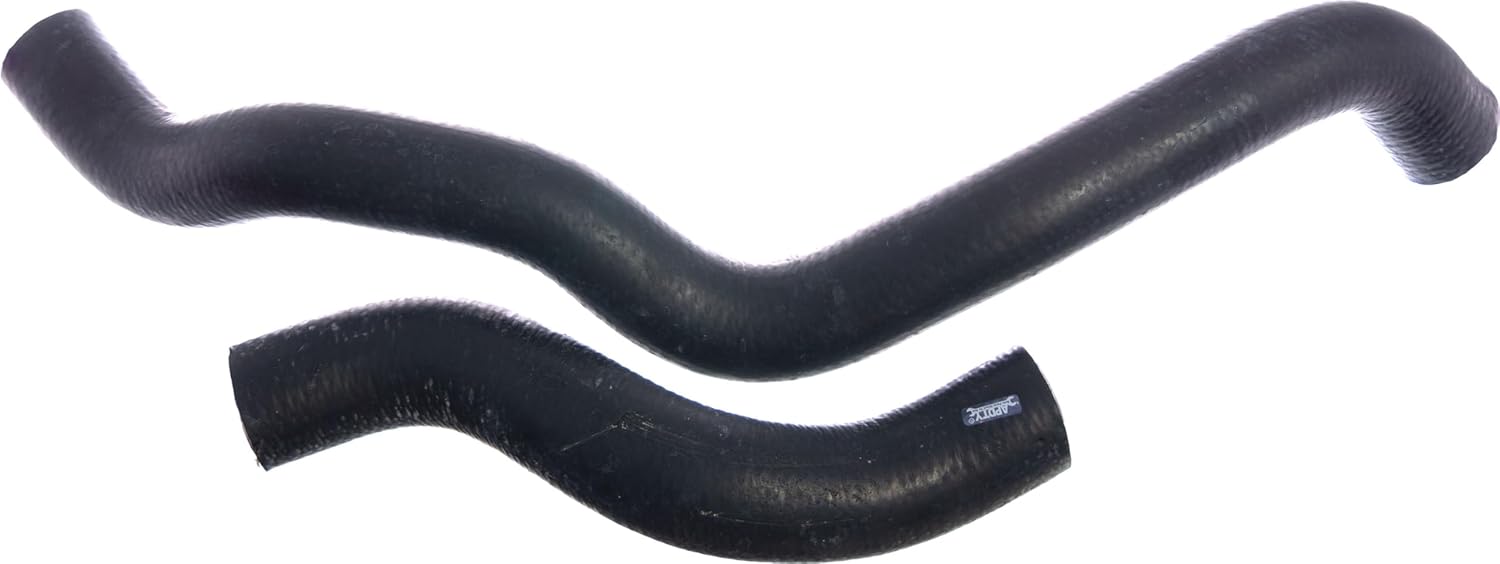 APDTY 140040 Radiator Coolant Hose Upper & Lower Set Compatible With 4.0L Engine on 2005-2019 Nissan Frontier 2005-2012 Nissan Pathfinder 2002-2015 Nissan Xterra 2009-2012 Suzuki Equator (4.0L VQ40DE
