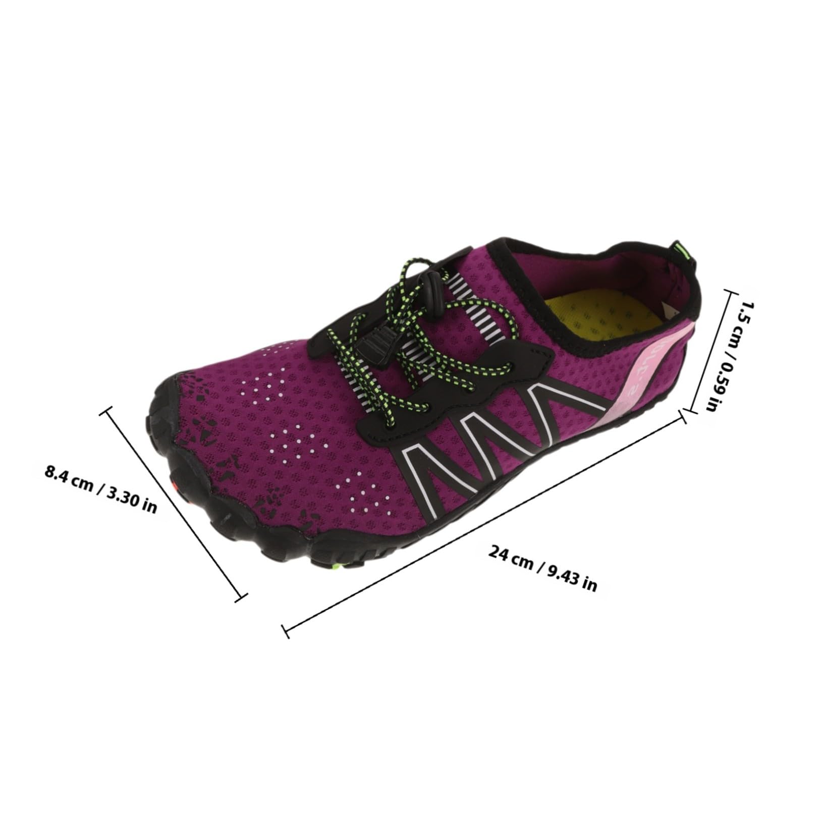 Healeved Leichte Schnell Trocknende Wasserschuhe Unisex Langlebige Badeschuhe für Herren Damen rutschfest Atmungsaktiv Geeignet für Strand Pool Fluss und Outdoor aktivitäten