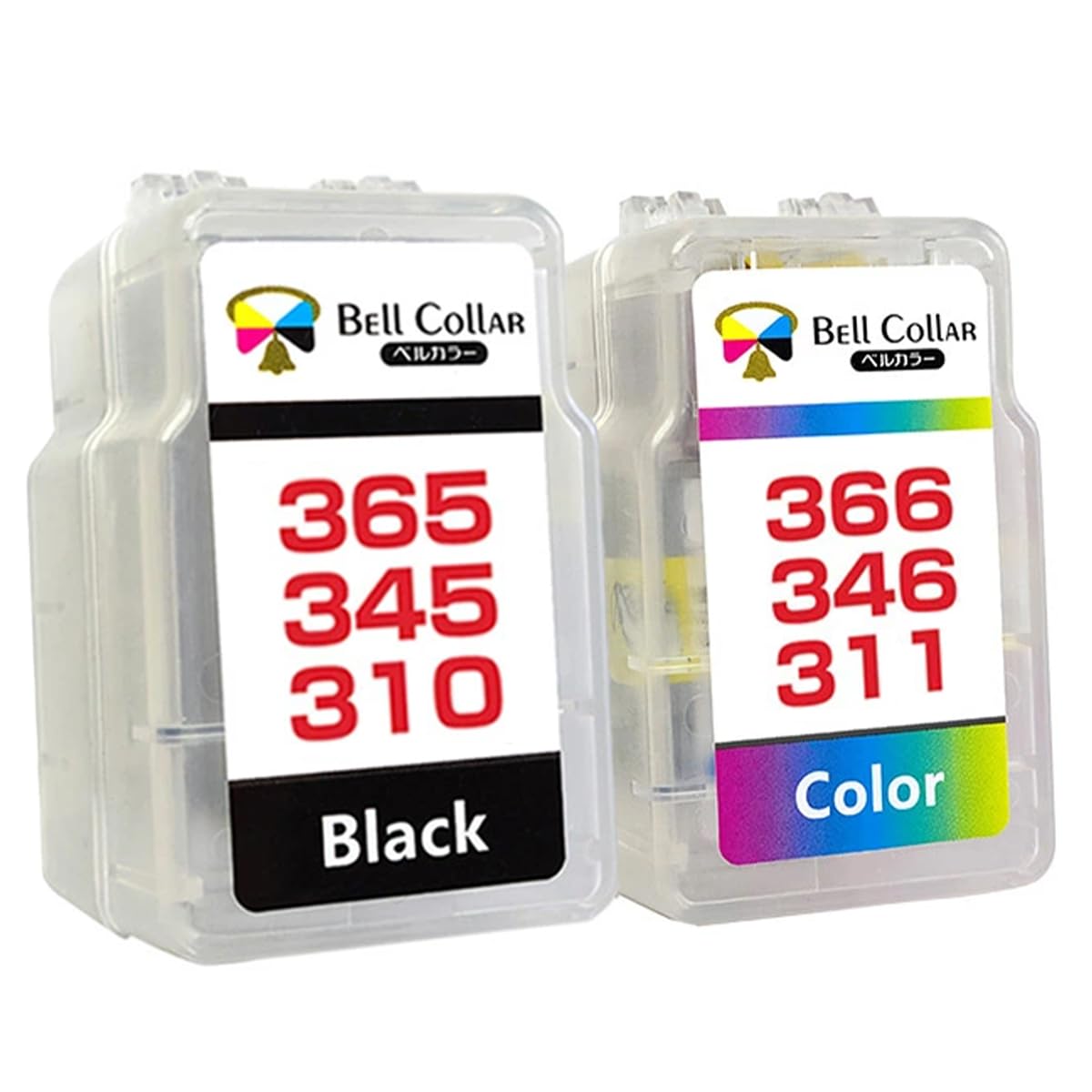 Amazon.co.jp: 3年保証 大容量 キヤノン 互換 BC-365 + BC-366 / BC