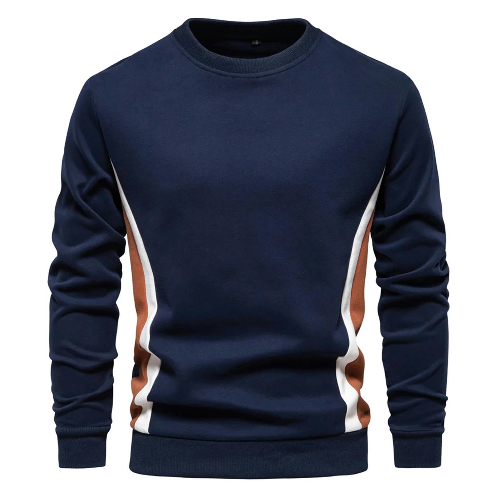 Pull patchwork homme coton mélangé : la coupe XL idéale pour gabarit 90-100kg