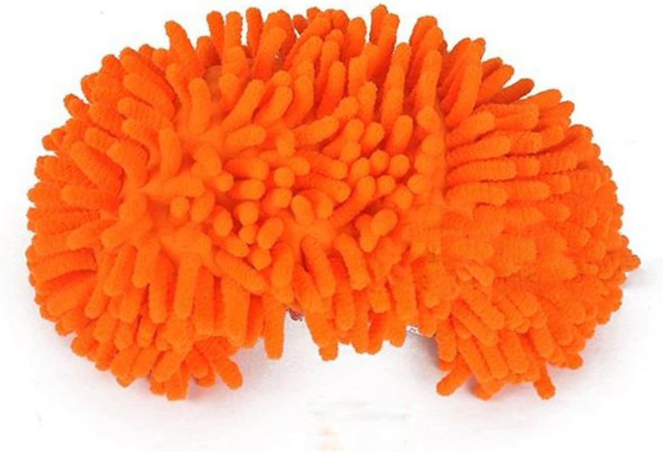 KAILIMENG Microfiber House Floor Cleaning Mop Slippers Shoes Cover, One Pair (Orange) : Amazon.co.uk: Grocery