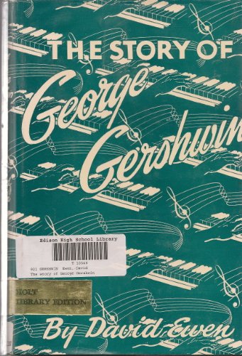 The story of George Gershwin, B0007F0ZMQ Book Cover