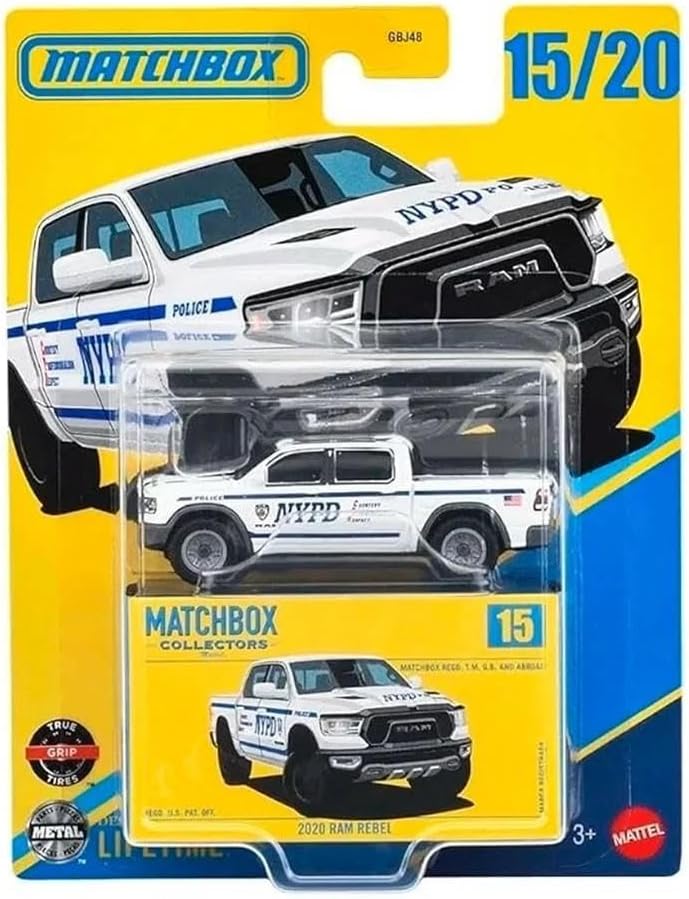 Matchbox Koleksiyon Araçlar 2020 RAM REBEL GBJ48 - JCL40