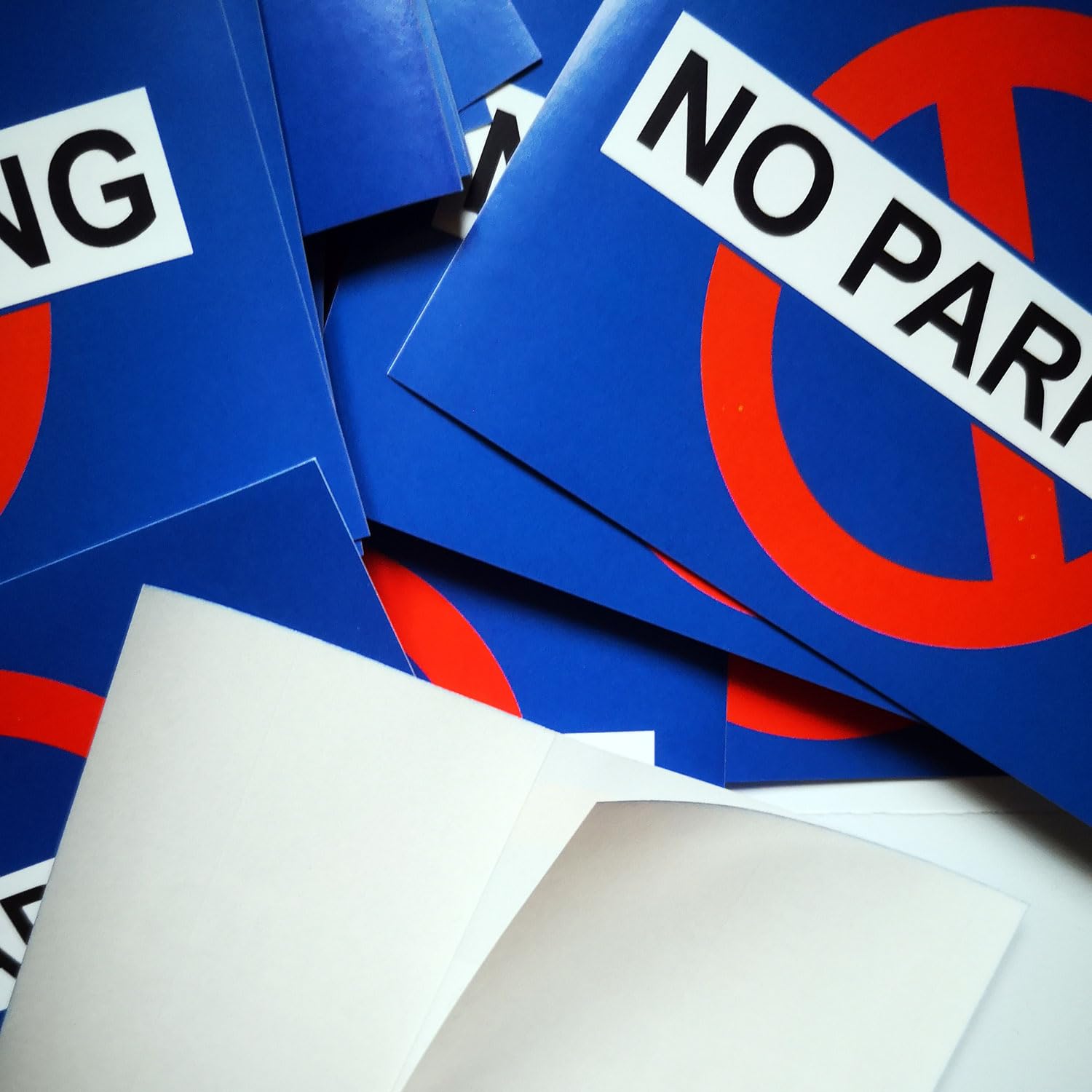 Adesivo paraurti vano parcheggio non disabilitato solo C#NT Bad Parking