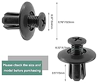 Vista 3 de 20 sujetadores de placa de patada para lavavajillas, retenedor de placa de patada para lavavajillas, clips de placa de apoyo para lavavajillas
