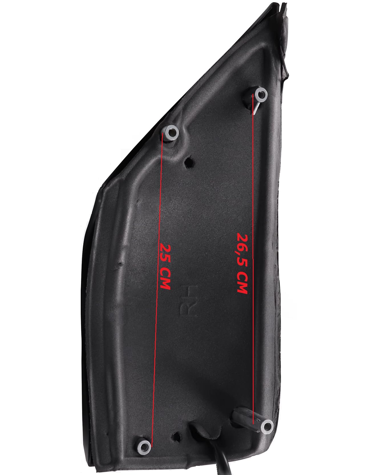 Specchietto Manuale Destro Ducato 2006/2024 Retrovisore DX Freccia Integrata Braccio Corto