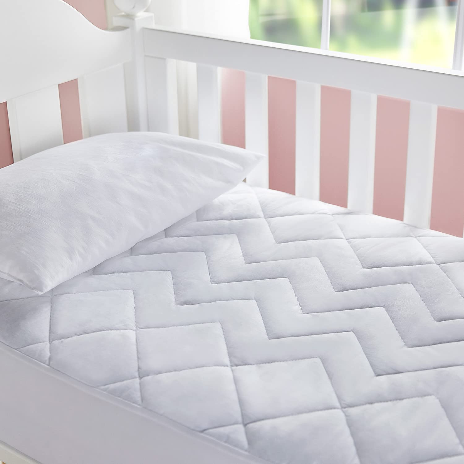 Pikolin Home - Protector de Colchón Acolchado Antialérgico - Cubrecolchón - Impermeable, Transpirable (Varias Medidas)