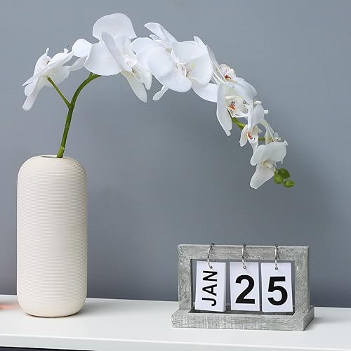 Miniatura 2 de Calendarios de escritorio para calendario de oficina, calendario perpetuo de escritorio 2025, lindo calendario con tapa pequeña, grabadora del día