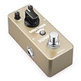 Tremolo Pedal, Golden Tremolo Guitar Pedal Analog Tremolo Effect Pedal for Electric Guitar and Bass True Bypass