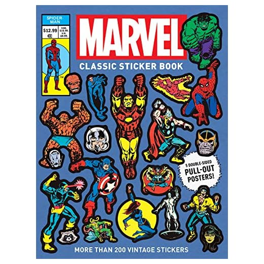 Marvel Classic Sticker Book