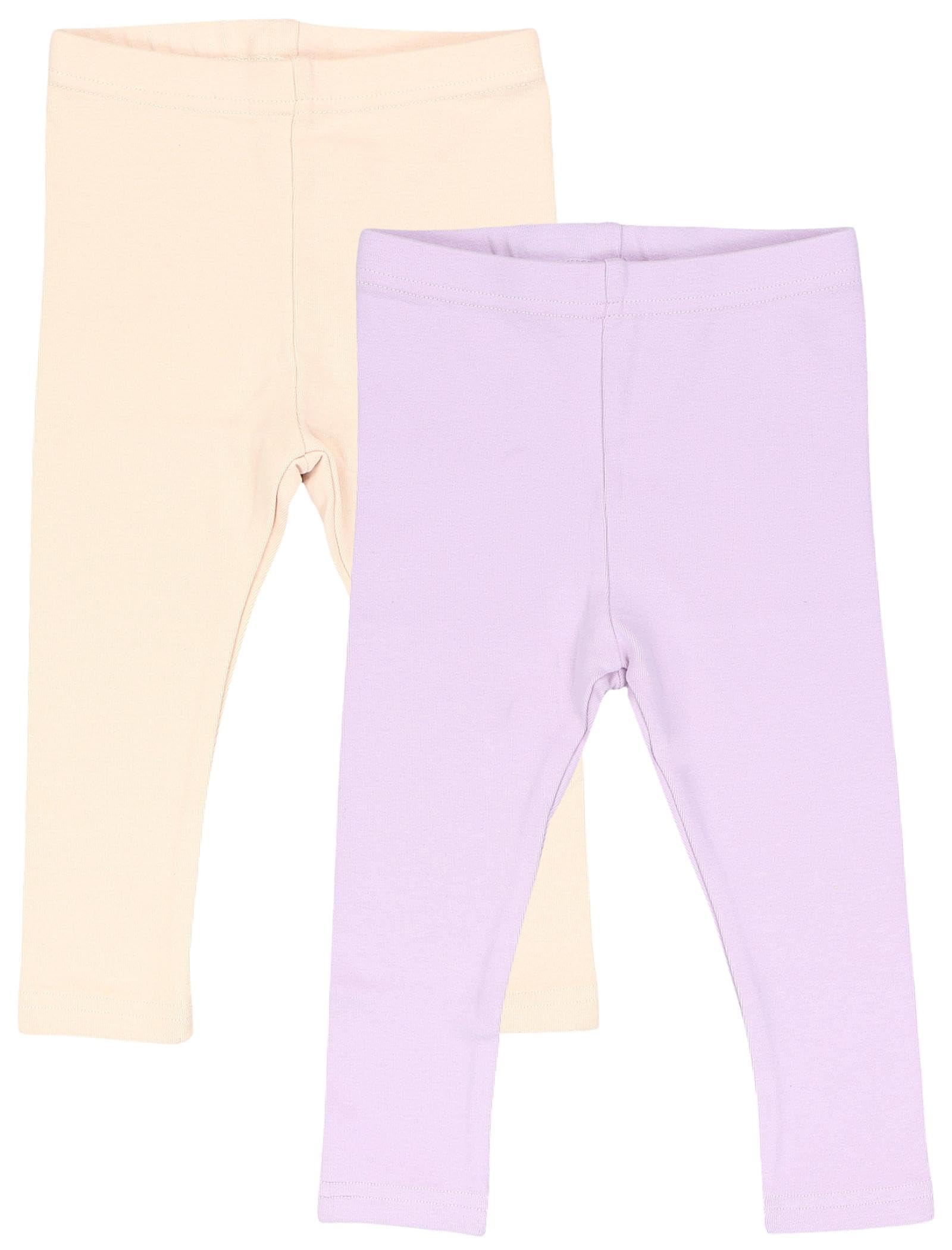 TupTam Leggings Bambina Lunghe 2er Pack Cotone Elastiche comode e opache